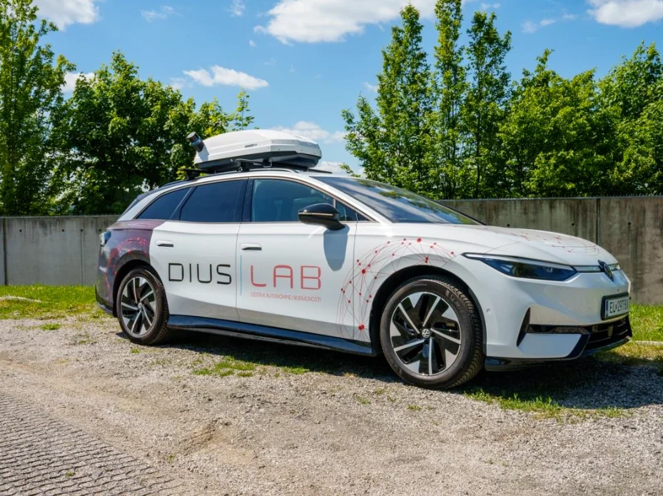 Vozidlo VW ID.7 zakúpené špeciálne pre vývoj autonómnych algoritmov